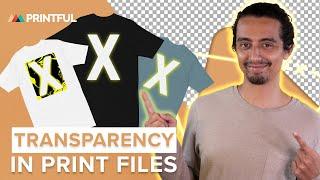 Transparent designs and DTG printing: what you need to know | Printful 2023