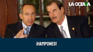 MORENISTA TUNDE a VICENTE FOX y FELIPE CALDERÓN por DESPLEGADO de 'HAMPONES'