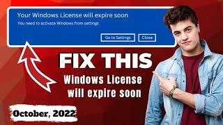 How to Fix "Your Windows license will Expire soon" Windows 10 - (2023)