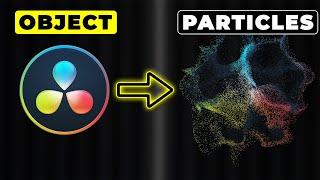 TURN your Object or Logo into PARTICLES in Davinci Resolve 18