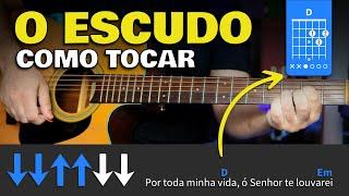 VIOLÃO: O ESCUDO - Voz da verdade (como tocar, aula simplificada)