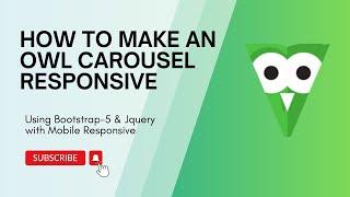 How to make an owl carousel responsive