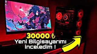 Hayalimdeki Oyun Bilgisayarımı İnceliyoruz | YENİ BİLGİSAYAR