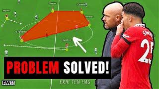 FIXING Erik ten Hag's 4231 | New BOX MIDFIELD! | FM23 TACTICS | FOOTBALL MANAGER 2023