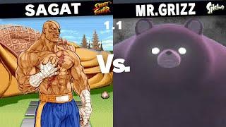 Tristan's MUGEN - Sagat (Me) Vs Mr.Grizz (JStudios_2k)