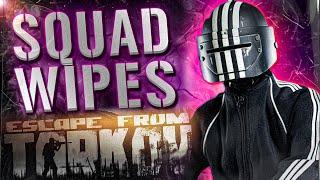 INSANE SQUAD WIPES  - Escape From Tarkov Highlights - EFT WTF MOMENTS  #199