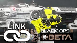 Black Ops 3 Beta: BATMAN Paint Job LINK (Emblem Attack 3)