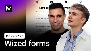 Wized Forms made easy | StudioForm demo