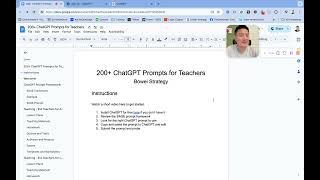 200+ Reach-to-Use ChatGPT Prompts for Teachers