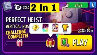 Vertical Rush Super Sized Solo Challenge Perfect Heist | Match Masters Solo Challenge | Match Master