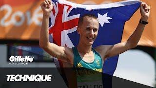 Race Walking Technique with Olympic Champion Jared Tallent | Gillette World Sport