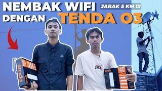 INI CARA YANG BENAR !!!! NEMBAK WIFI JARAK JAUH DENGAN TENDA O3