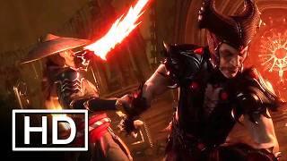 Dark Raiden DESTROYS Shinnok Cinematic | Deleted Mortal Kombat Scene