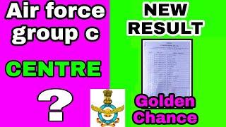 Air force group c result out 2021(Golden chance)