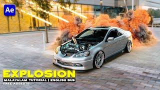 Create This Explosion Effect | After effects