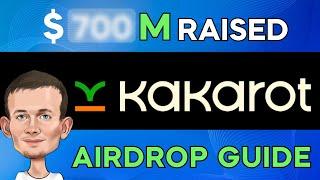 KAKAROT AIRDROP | BACKED BY VITALIK BUTERIN | TESTNET GUIDE