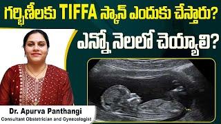 గర్భిణీలకు TIFFA స్కాన్ | Which week is best for Tiffa scan? | Anomaly scan in pregnancy