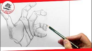 How to Draw Realistic Hands, Step by Step, Easy Drawing Techniques
