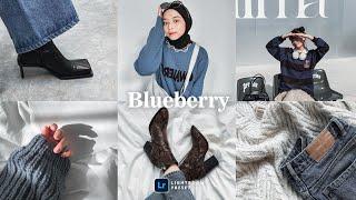 Blueberry - Lightroom Mobile Presets | Blue Preset | Minimalist Filter | Blogger Preset