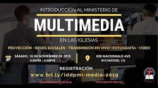 Taller: Introducción al ministerio de multimedia en las iglesias