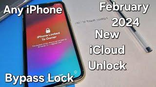 February 2024 New iCloud Unlock iPhone 4/5/6/7/8/X/11/12 Any iOS️Bypass Activation Lock Success️