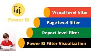 Visual Level, Page Level , Report level Filters in Power BI |