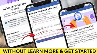 How to Unlock Facebook Account without Learn More if There's Some Problem When Uploading Your Image