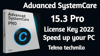 IObit Advanced Systemcare Pro 15 License Crack | Latest Update in 2023!