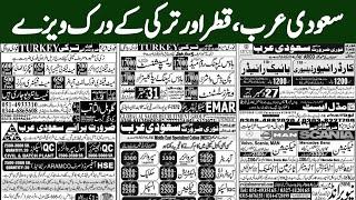 Pakistani Jobs Abroad 2024 | Saudi Arabia, Qatar, Turkey Job Opportunities