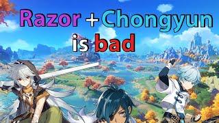 Razor & Chongyun don't combo... here is why [Genshin Impact]