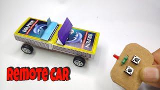 Make a REMOTE CAR with Matchbox at HOME in 1 Minutes