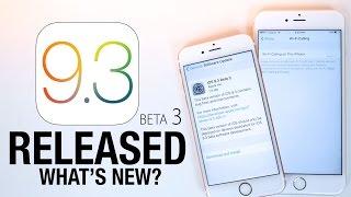 iOS 9.3 Beta 3 Released! New Features Review