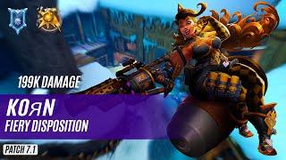 199K DAMAGE ΚOЯN BETTY LA BOMBA PALADINS COMPETITIVE (DIAMOND) FIERY DISPOSITION