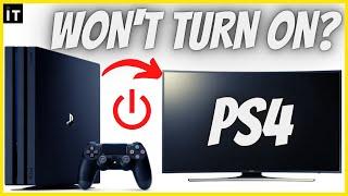 HOW TO FIX PS4 WON'T TURN ON EASY FIX