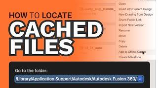 Where are Fusion 360 files stored?