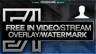 Youtube 2017 Watermark In Video/Stream Overlay For FREE!