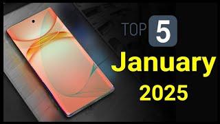 Top 5 UpComing Phones January 2025 ! Price & Launch Date in india