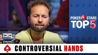Most Controversial Poker Hands ️ Poker Top 5 ️ PokerStars Global