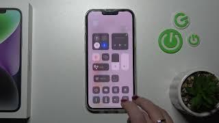 How to Edit Control Center on iPhone 14 Plus - Customize Control Center
