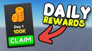 How to Make DAILY REWARDS | 2024 Roblox Studio