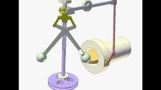 Flyball governor for flow control