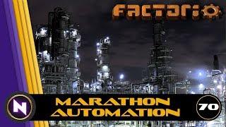 Factorio - Marathon Automation - E70 - Resurrection and Angels Crawler