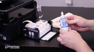 How to refill ink on Epson EcoTank Printers | printerbase.co.uk