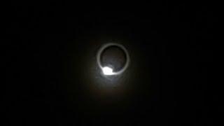 My phone's terrible recap of the Total Eclipse (Central Ohio)