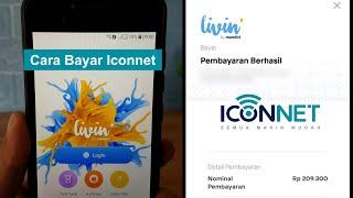 Cara Bayar Iconnet di New Livin by Mandiri - Internet PLN