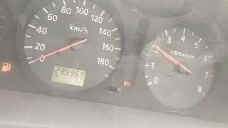 Разгон 0-100 nissan Serena c24 qr20de acceleration