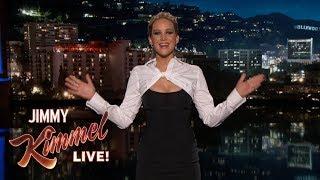 Jennifer Lawrence's Guest Host Monologue on Jimmy Kimmel Live