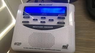 NOAA Weather Radio - Weekly EAS Test - 6/20/18