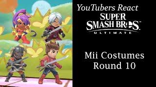 YouTubers React To: Dante, Shantae, Lloyd & Dragonborn Mii Costumes (Super Smash Bros. Ultimate)