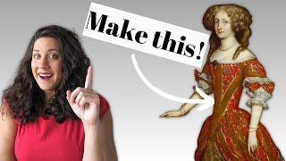 How to Sew a 1660's Gown!